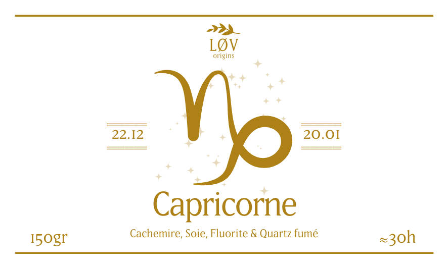 Bougie Capricorne